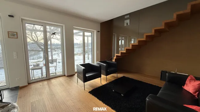 Treppen im Wohnzimmer