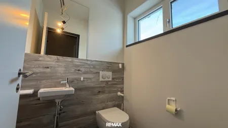 Toilette im Arbeitstrakt