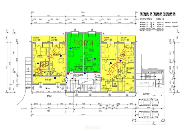Top 4 ca. 60 m²