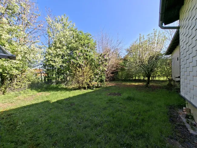 Ansicht hinterer Garten