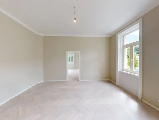 Generalsanierte Designerwohnung mit Erker & Fernblick | 77,66 m² | 1. OG | 1190 Döbling | provisionsfrei - Bild