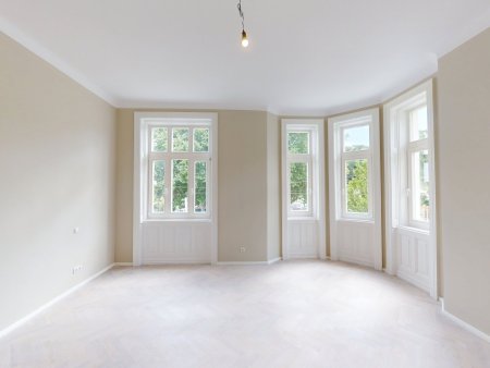 Generalsanierte Designerwohnung mit Erker & Fernblick | 77,66 m² | 1. OG | 1190 Döbling | provisionsfrei
