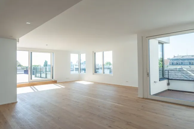Luxus-Penthouse mit 268 m² Wohnfläche & 174 m² Terrassen – Premium-Investment bis 2031 vermietet - Bild