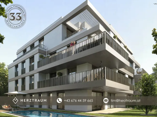 Exklusive Gartenwohnung mit 180 m² Wohnfläche – Ihr privates Paradies im Cottageviertel - Titelbild