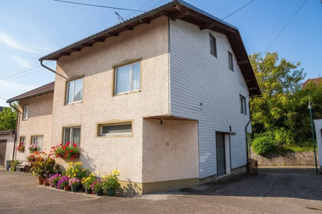 Wohnhaus mit Werkstätte für Handwerker zum Sanieren - Titelbild