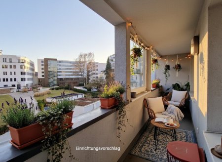 2 ZIMMERWOHNUNG mit LOGGIA in Donaunähe