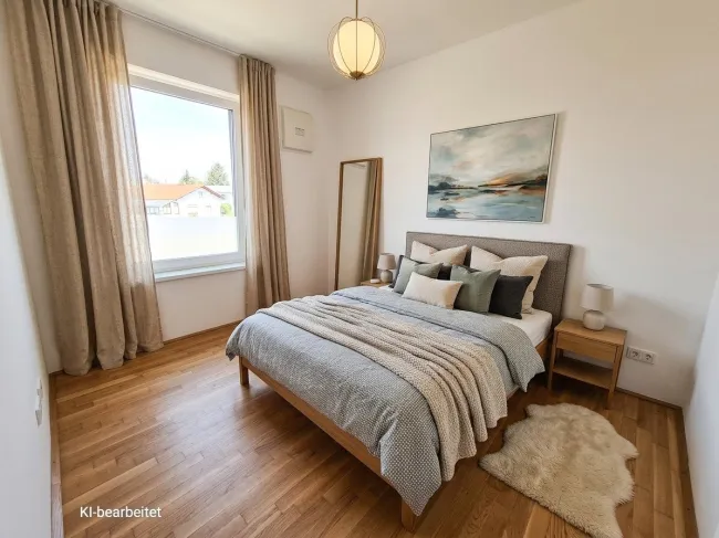 hochwertige 3-Zimmer Etagenwohnung mit 2 PKW-Stellplätze - Bild
