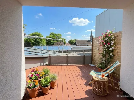 Gemütliche 2-Zimmer-Wohnung mit Loggia und Einbauküche