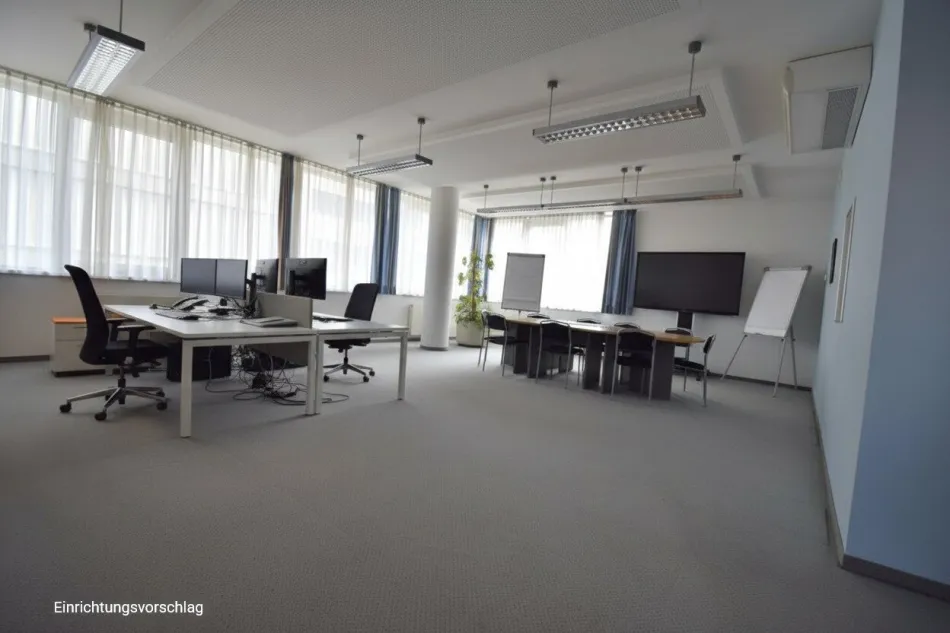 GROSSZÜGIGE Räume, ZEITGEMÄSSE Ausstattung - Ihr neues Büro erwartet Sie in Urfahr - Bild
