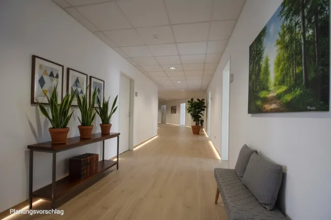 Großzügige BÜROFLÄCHE in bester Lage in URFAHR - EG + 1.OG - Bild