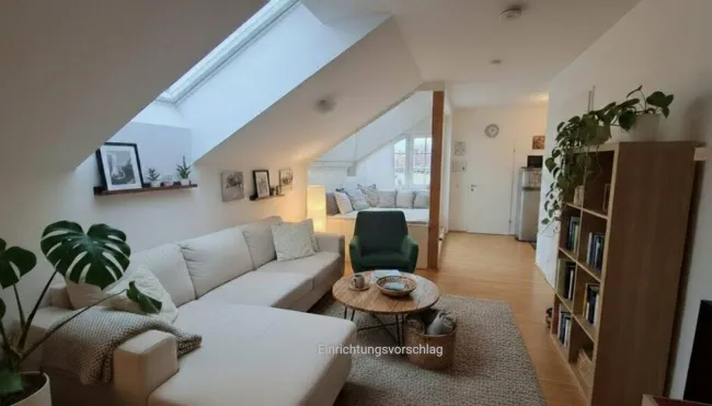 Urbanes Wohnen - 2 Zimmerwohnung mit TERRASSE und NEUER KÜCHE - Bild