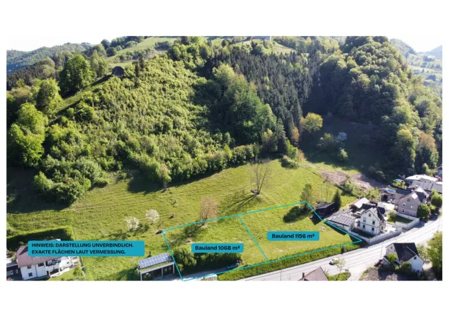 Großzügige Baugrundstücke in Losenstein – ideal für Einfamilienhäuser oder kleines Wohnbauprojekt - Bild