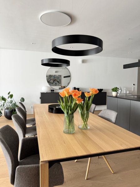 Luxus-Wohnoase in Wels: 135 m² pure Eleganz mit Kamin, Terrasse und 2 Tiefgaragenstellplätzen!