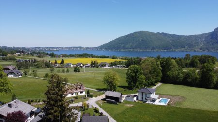 Prestige-Grundstück mit Traunsee-Panorama und Studie für eine Luxusvilla