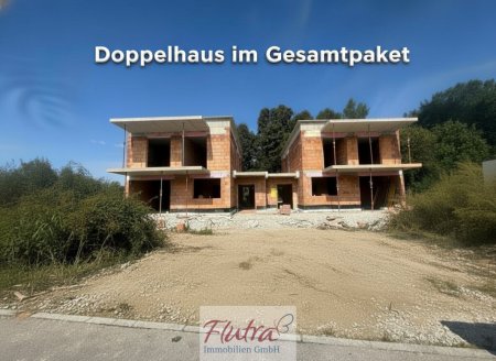 Doppelhaus im Rohbauzustand 2er-Paket preiswert in Pupping/Eferding zum fertigstellen!