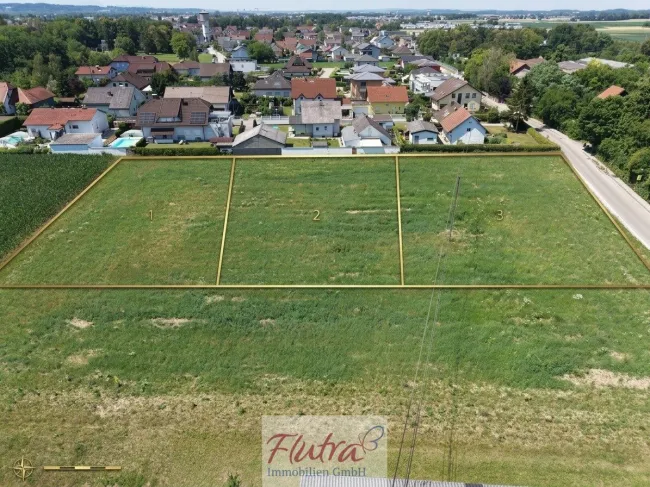 3 Gewerbegrundstücke in Marchtrenk zw. 1000 und 1080 m² - Widmung MB - Titelbild