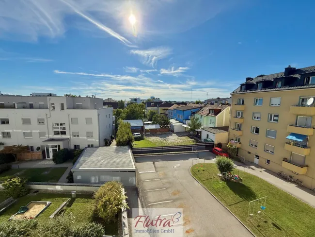 Hochwertige 4-Zimmer Neubauwohnung inkl. verglaster Loggia und TG in Wels/Zentrum! - Bild