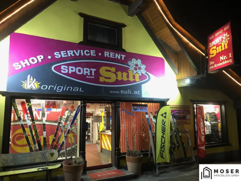 +++Attraktives sehr gut etabliertes Sportgeschäft mit hoher Stammkundenanzahl direkt am Kreischberg - Top Lage+++ - Titelbild