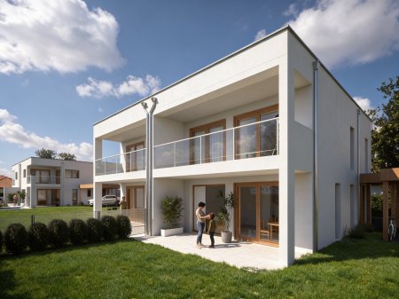 Traumhafte Doppelhaushälfte in Lerchenau: Erstbezug mit Garten, Balkon & Terrasse! PROVISIONSFREI, direkt vom Bauträger!
