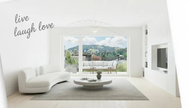 Provisionsfrei in Wattens: Neubau-2-Zimmer-Wohnung mit großer Südterrasse (ca.7,45 m²) – Fernwärme & Solaranlage - Titelbild