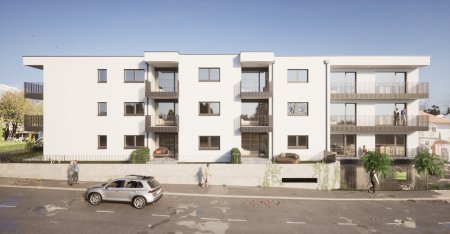 Provisionsfrei in Wattens: Neubau-2-Zimmer-Wohnung mit großer Südterrasse (ca.7,45 m²) – Fernwärme & Solaranlage