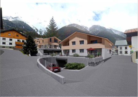 Apartementhaus Rendering
