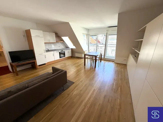 Provisionsfrei: Klimatisierte 56,5m² DG-Wohnung + 40m² Terrasse in Toplage - 1080 Wien - Bild