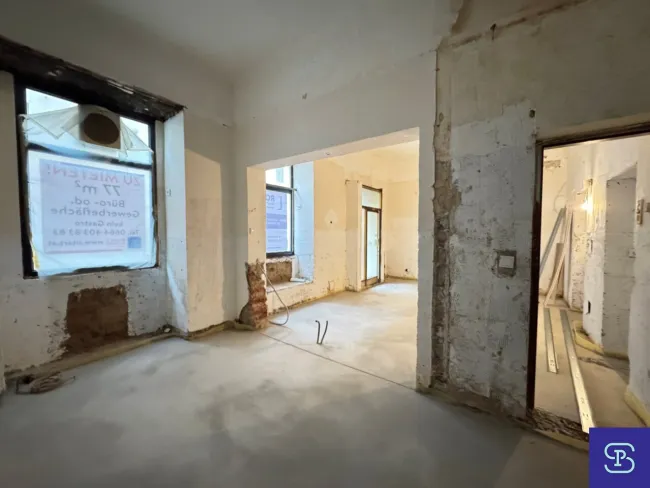 Rohbau: 77m² Büro- oder Geschäftslokal Nähe Taborstraße - 1020 Wien - Titelbild