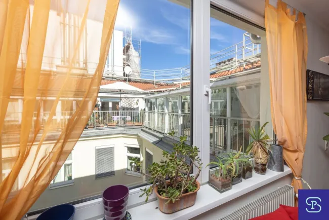 Ausblick vom Wohnsalon