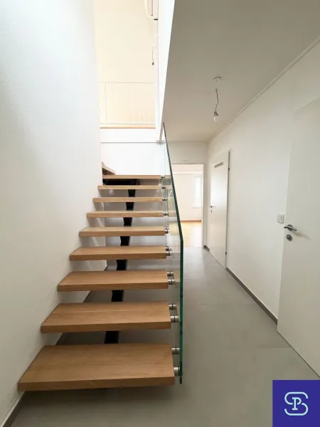 unterer Bereich, Treppe