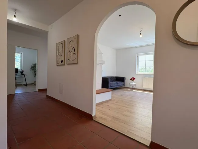 Blick ins Wohnzimmer
