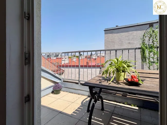 Wohnen über den Dächern der Josefstadt – mit Terrasse und unvergleichlichem Weitblick - Bild