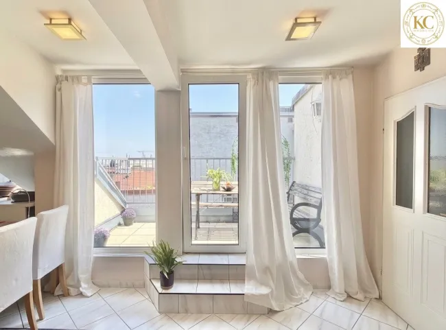 Wohnen über den Dächern der Josefstadt – mit Terrasse und unvergleichlichem Weitblick - Bild