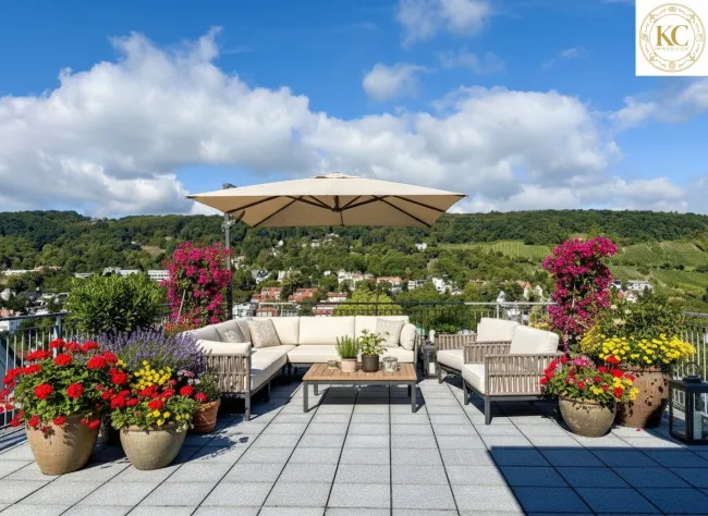 Exklusive Villa mit Panorama, Ruhe und Sonne in Bestlage - Titelbild
