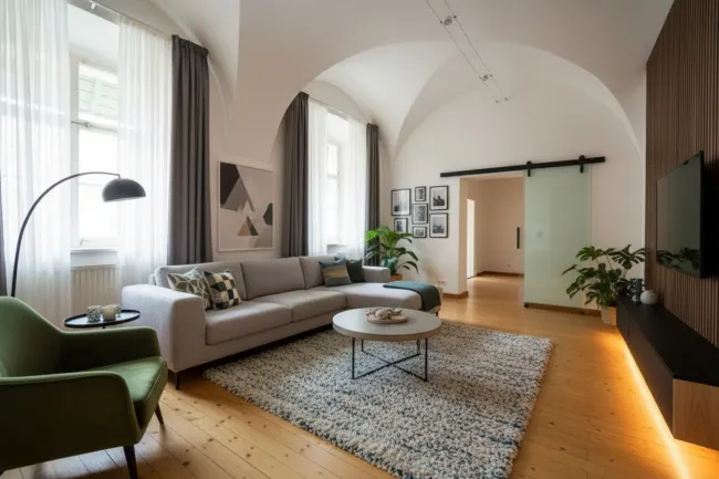 Wohnzimmer -  mögliche Einrichtung
