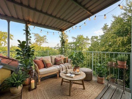 Terrasse - mögliche Einrichtung
