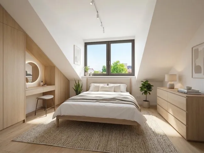 Schlafzimmer - mögliche Einrichtung