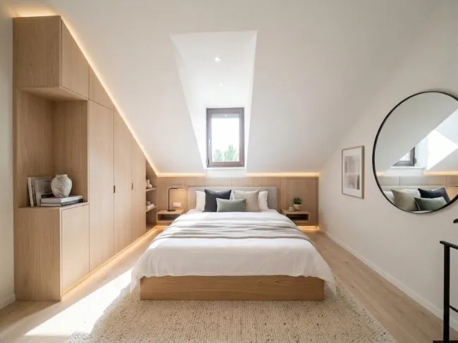 Schlafzimmer - mögliche Einrichtung