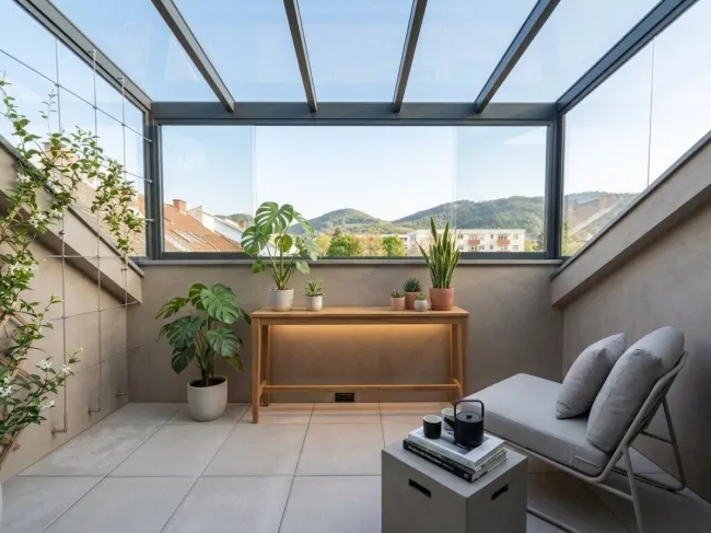 Terrasse - mögliche Einrichtung /Umbau