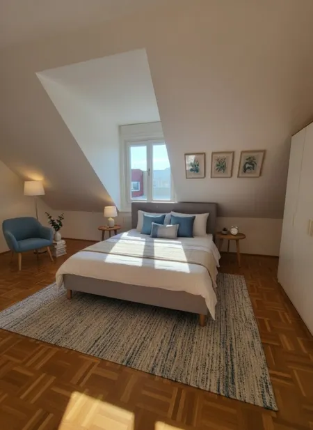 Schlafzimmer - mögliche Einrichtung