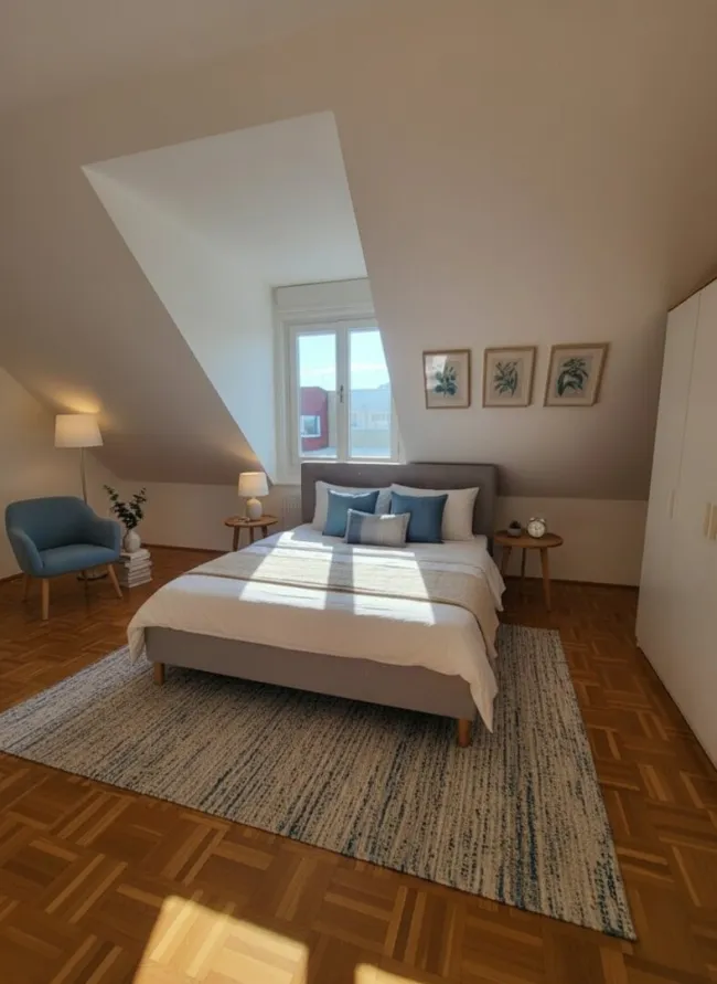 Schlafzimmer - mögliche Einrichtung