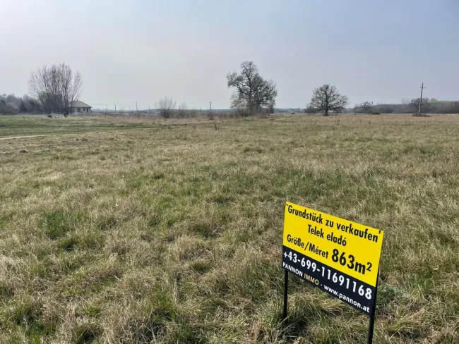 Attraktiver Baugrund, erschlossen, Nähe Kapuvar - Bild