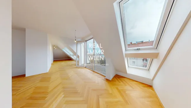 Exklusive Maisonette-Dachgeschosswohnungen im Erstbezug – Stilvoll wohnen in zentraler Lage des 9. Bezirks - Titelbild