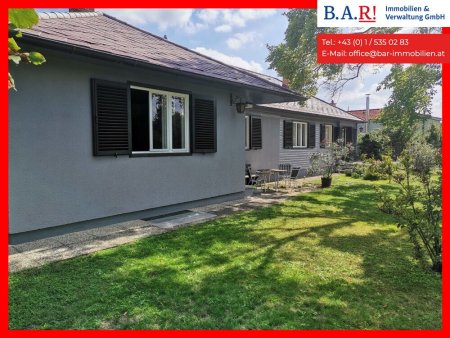 Renovierter Bungalow (teilmöbliert) | 4 SZ | Garten | 2 Stellplätze | Wien-Nähe I Ideal für Expat - Projektteams/ Firmenmiete möglich