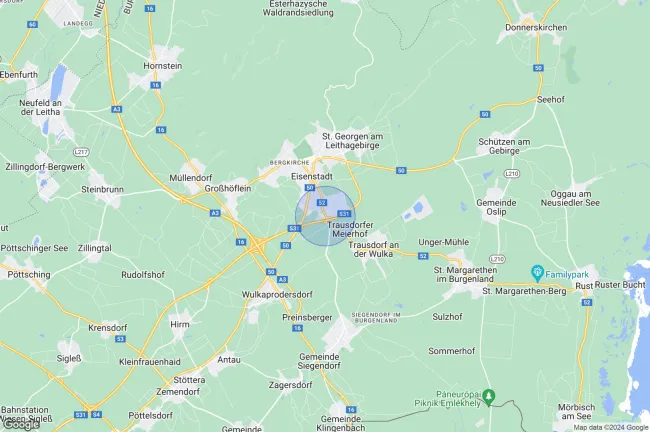 Baulandbetriebsgebiet im Gewerbegebiet Eisenstadt - Bild