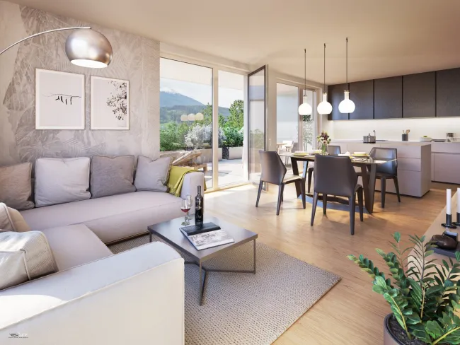 3-Zimmer-Dachgeschosswohnung, Baumkirchen - Titelbild