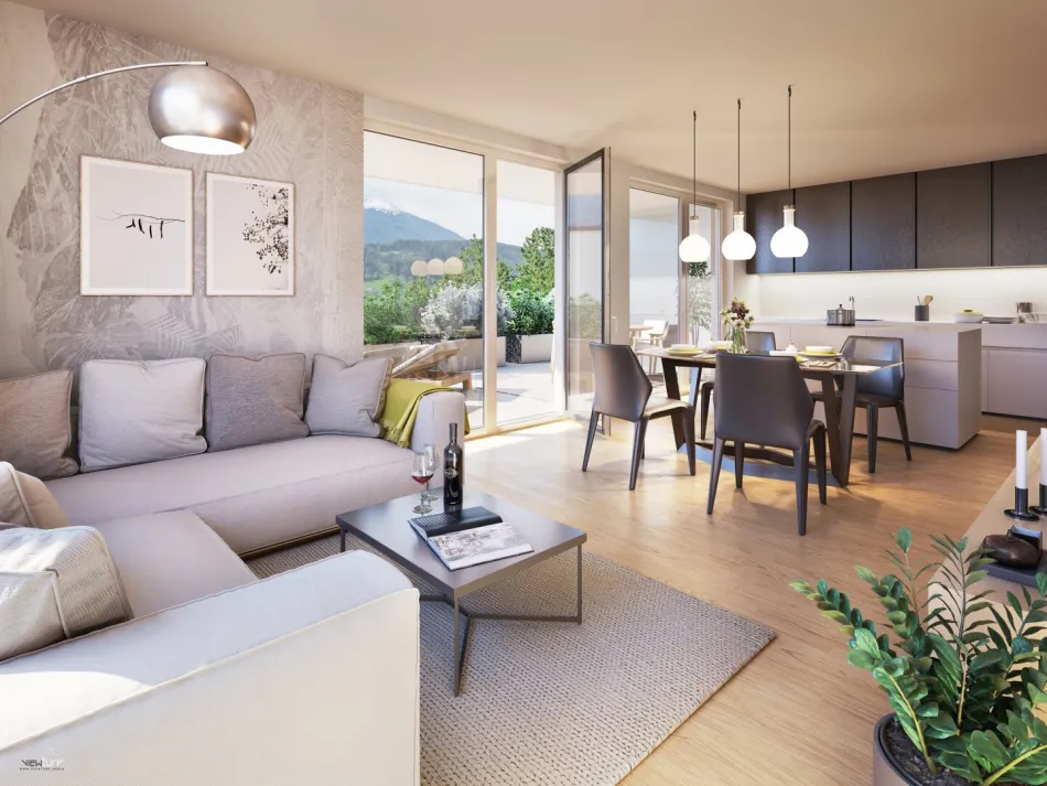 3-Zimmer-Dachgeschosswohnung, Baumkirchen - Titelbild