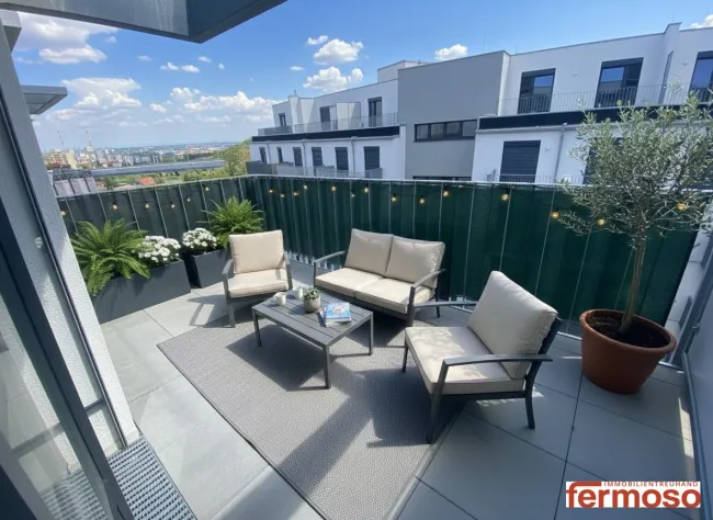 Moderne 2-Zimmer-Wohnung mit Balkon im 10. Bezirk - Titelbild