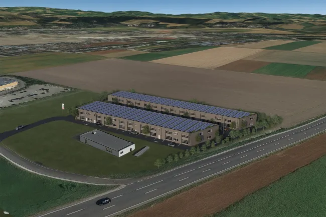 Betriebs-/Produktions- oder Lagerhallen mit Flächen von 58 - 182 m² im Gewerbepark Perg zu verkaufen / vermieten - Bild