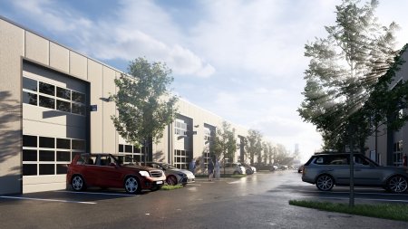 Betriebs-/Produktions- oder Lagerhallen mit Flächen von 58 - 182 m² im Gewerbepark Perg zu verkaufen / vermieten